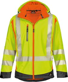 Softshell-Warnschutzjacke Produktbild