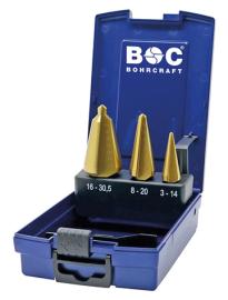 Blechschälbohrersatz HSS/TiN Produktbild