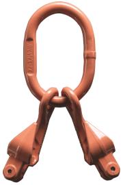 Kuppel-Aufhängegarnituren mit Verkürzungshaken, für 2-strängig Produktbild