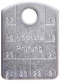 Prüfanhänger für UVV-Prüfungen Produktbild