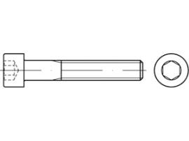 ISO 4762 10.9 blank Produktbild