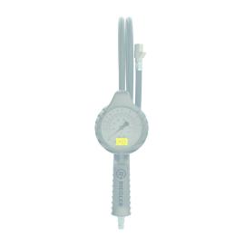 Hand-Reifenfüllmesser mitQuickstecker, drehbar, geeicht, Manom. Ø80mm, 0-12bar/170psi RIEGLER Produktbild