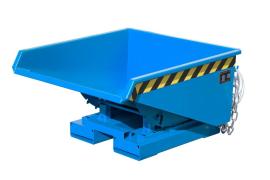 Kippbehälter, mit Abrollsystem, Typ EXPO®, RAL 5012 Produktbild