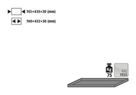 Zubehör für Gefahrstoffschrank Serie-30 Produktbild