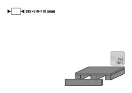 Zubehör für Gefahrstoffschrank S-CLASSIC-90 Produktbild