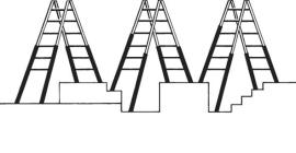 Treppenstehleiter Produktbild