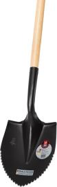 Spatenschaufel schwarz klein Wellenschl m. StielIdeal Produktbild