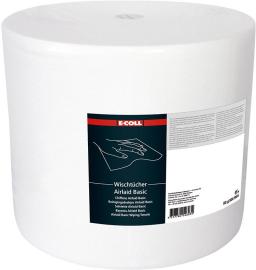 Wischtuch Airlaid Basic 500 Blatt 30x38mm weiß E-COLL Produktbild