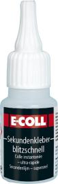 Sekundenkleber 20g blitzschnell E-COLL Produktbild