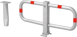 SK-Parkplatzbügel "STOPPY I", umlegbar mit Dreikantverschluss Produktbild