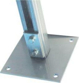 Stütze bis H2,3m C-Profil 40x40mm Produktbild