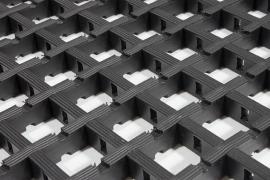 Arbeitsplatzbodenbelag Cobamat® Standard, schwarz Produktbild