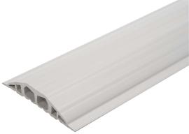 Industriekabelbrücke B1500xT200xH35 mm 2 Kammern D25 mm PVC lichtgrau Produktbild