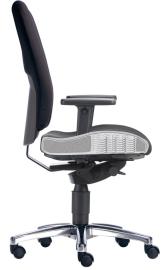 Bandscheiben-Drehstuhl PROFI OFFICE, schwarz Produktbild