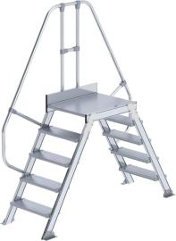 Überstieg 60 Grad 5 Stufen B 600 mm lichte Höhe 1170 mm Ausladung 2340 mm Produktbild