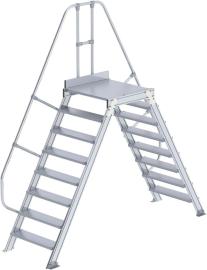 Überstieg 60 Grad 8 Stufen B 800 mm lichte Höhe 1890 mm Ausladung 3180 mm Produktbild