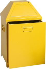 Abfallsammler mit zwei Einwurfklappen Produktbild