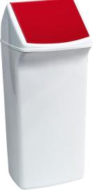 Müllbehälter rot 40 l Fassungsvermögen Produktbild