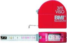 Taschenbandmass m.Sichtf.3mx16mm m.Zirkel BMI Produktbild