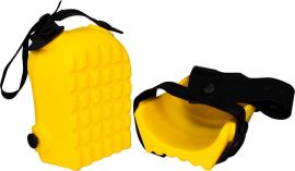 Knieschoner Kastenform gelb, zertifiziert KronenKRONEN HANSA Produktbild