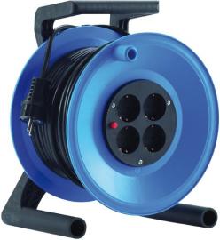 Kabeltrommel Kunststoff H05VV3Gx1,5 25m Hedi Produktbild