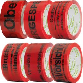 Warnklebeband mit Aufdruck Produktbild