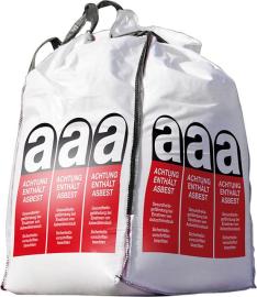 Big Bag Asbest 900x900x1100 mm Produktbild