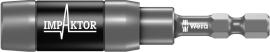 Bithalter Impaktor 1/4" für 1/4" Bits Sprengring + Magnet 75mm Ringmagnet Wera Produktbild