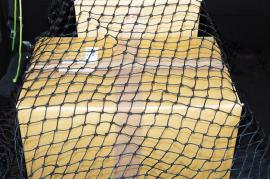 Abdecknetz 2,5x4,5 m MW 35 schwarz ohne Gummi Produktbild