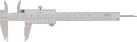 Klein-Taschenmessschieber 100mm rostfrei mit Feststellschraube Produktbild