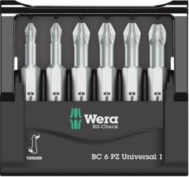 Bit-Satz Bit-Check 6 PZ Universal 1 Wera Produktbild