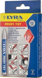 Förster- und und Signierkreide 797 weiß a12Stück LYRA Produktbild