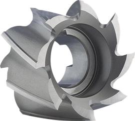 Walzenstirnfräser HSS-Co5, Typ N, 25° Produktbild