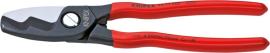 Kabelschere mit Kunststoff-Griffen 200mm KNIPEX Produktbild