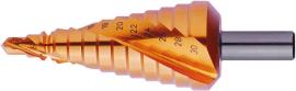 Universal-Stufenbohrer spiralgenutet, TiN-beschichtet Produktbild
