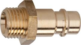 Nippel NW 7,2, Messing blank, Außengewinde Produktbild