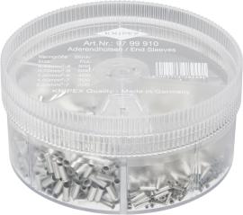 Aderendhülsen-Sortiment unisoliert 0,5-2,5qmm KNIPEX Produktbild