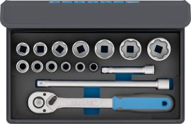 Steckschlüsseleinsatz- Satz TC 19-MU-10 in Textiltasche C-Profil 1/2" Gedore Produktbild