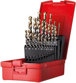 Spiralbohrer-Satz A002, TiN-Tip-beschichtet Produktbild