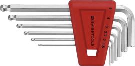 Winkelschraubendreher-Satz für 6-kant-Schrauben, mit Kugelkopf, PB Swiss Produktbild