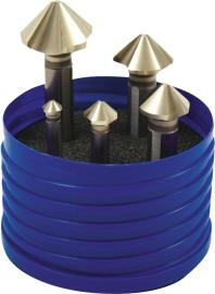 Kegelsenker-Set ungleiche Teilung HSS TiZrN 90Grad 6,30-25mm 3-Flächenschaft BECK Produktbild