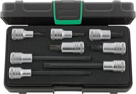 Schraubendrehereinsatz- Satz 1/2" XZN M6 bis M14 8-teilig Stahlwille Produktbild