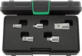 Vergrößerungsstück-/ Reduzierstück-Satz 1/4" -3/4" 5-teilig Stahlwille Produktbild