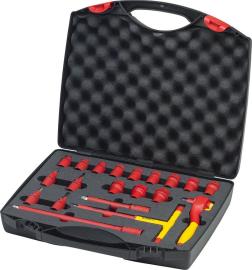 Steckschlüssel-Garnitur 3/8" VDE 20-teilig Wiha Produktbild