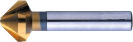 Kegel- und Entgratsenker 90°, HSS, ≈ DIN 335-C, Oberfläche TiN-beschichtet Produktbild