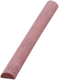 Schleiffeile, Edelkorund, halbrund Produktbild