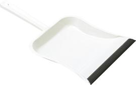 Kehrschaufel mit Gummilippe Metall lackiert Produktbild