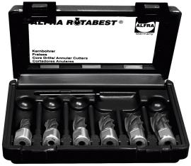 Kernbohrer-Satz in Kunststoffkassette Produktbild