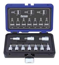 Einsatz.-Grt. 1/2" 10tlg. FORUM Produktbild