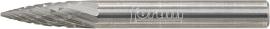 HM-Frässtift, 6-mm-Schaft, Geschossform SPG (Spitzbogen), Zahnung C Produktbild